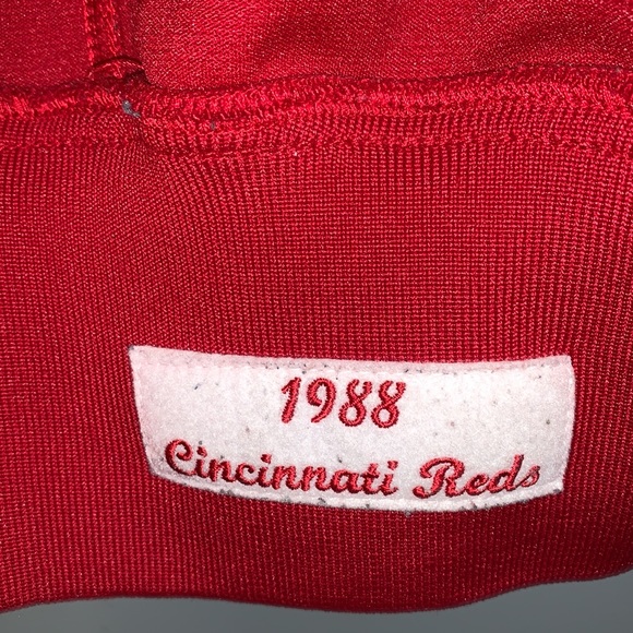 Authentic Mitchell & Ness Reds Cooperstown Jacket varsity adult unisex 48XL - Picture 5 of 8